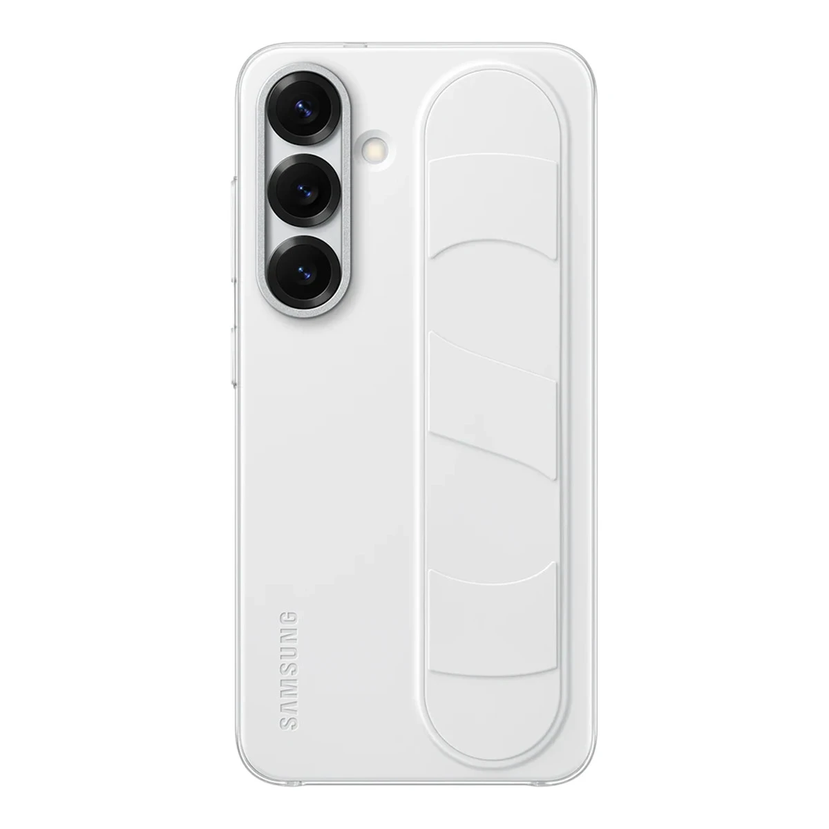 Samsung Galaxy S25 Standing Grip Case White