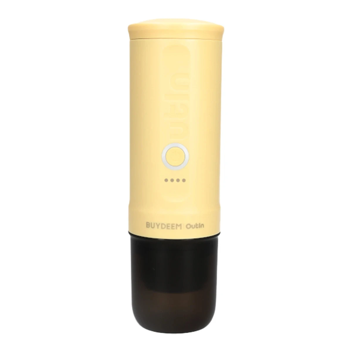 BUYDEEM Nano Espresso Machine, model OTEM-01, color Mellow Yellow