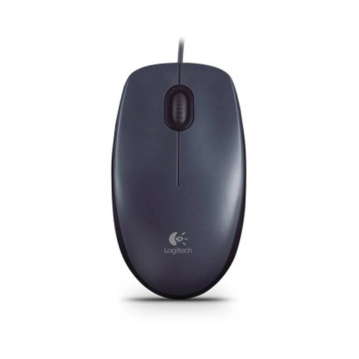 LOGITECH M90 Corded Mouse - GREY - USB - EWR2