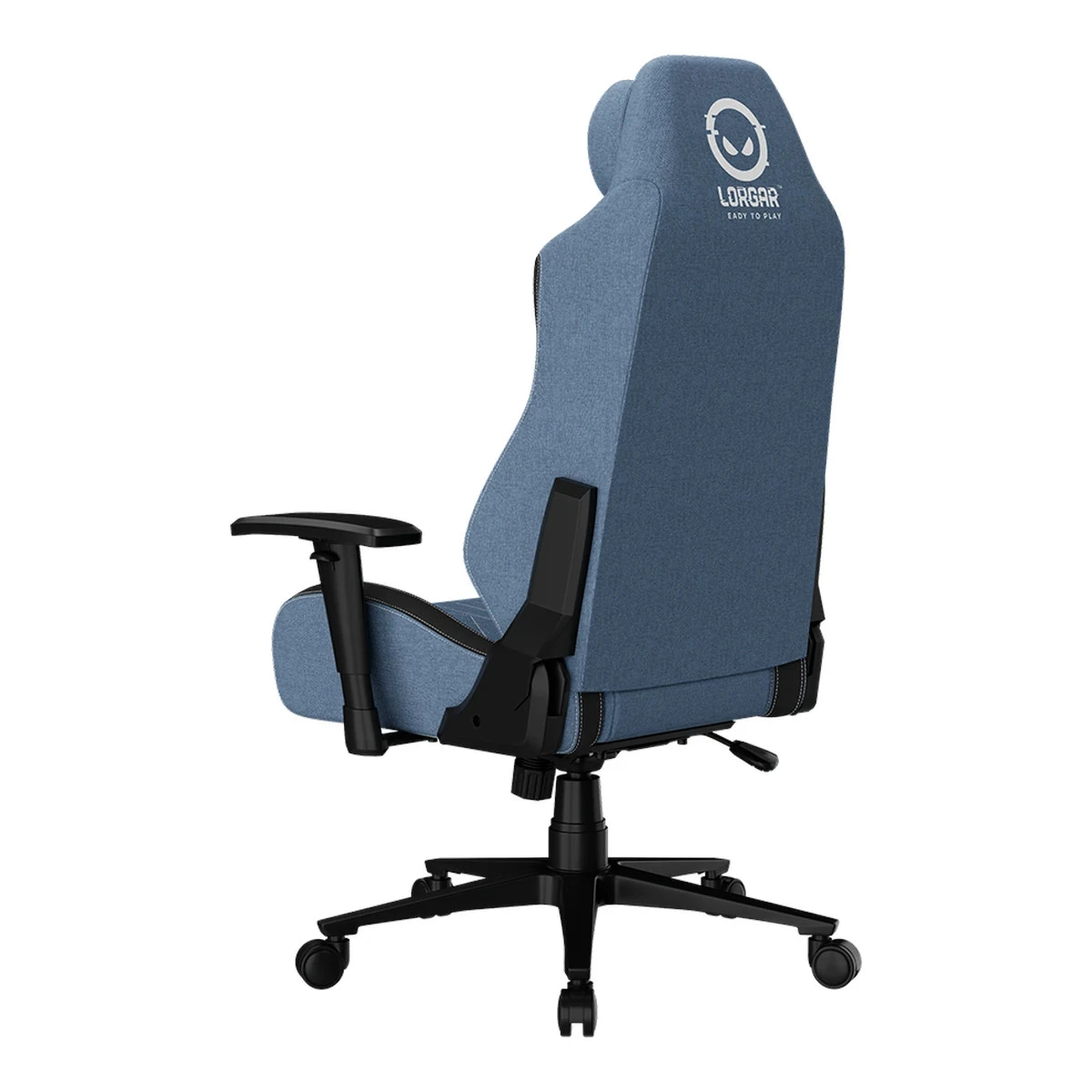 LORGAR CHA41, Ergonomic Gaming Chair Advanced, premium anti-stain fabric, Blue