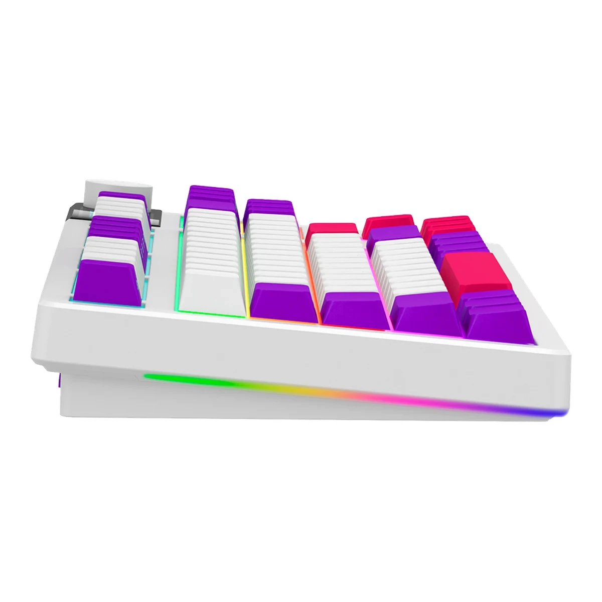 LORGAR KBP70TKLW, Wireless TKL Mechanical Gaming Keyboard Pro, White, EN layout