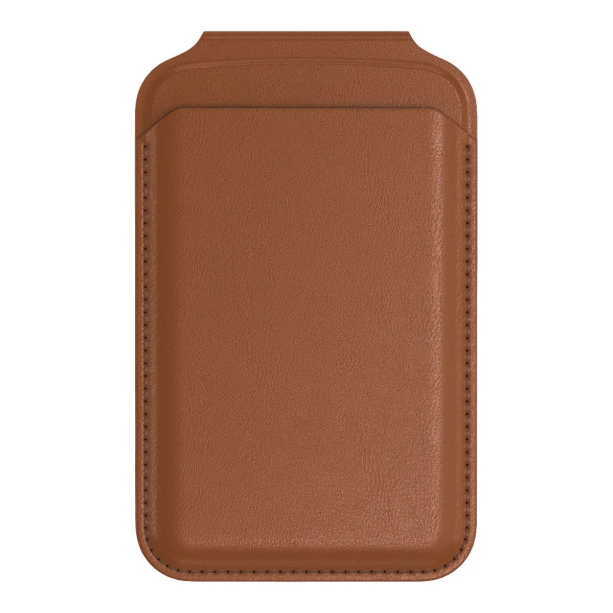 SATECHI Vegan-Leather Magnetic Wallet Stand (Brown)