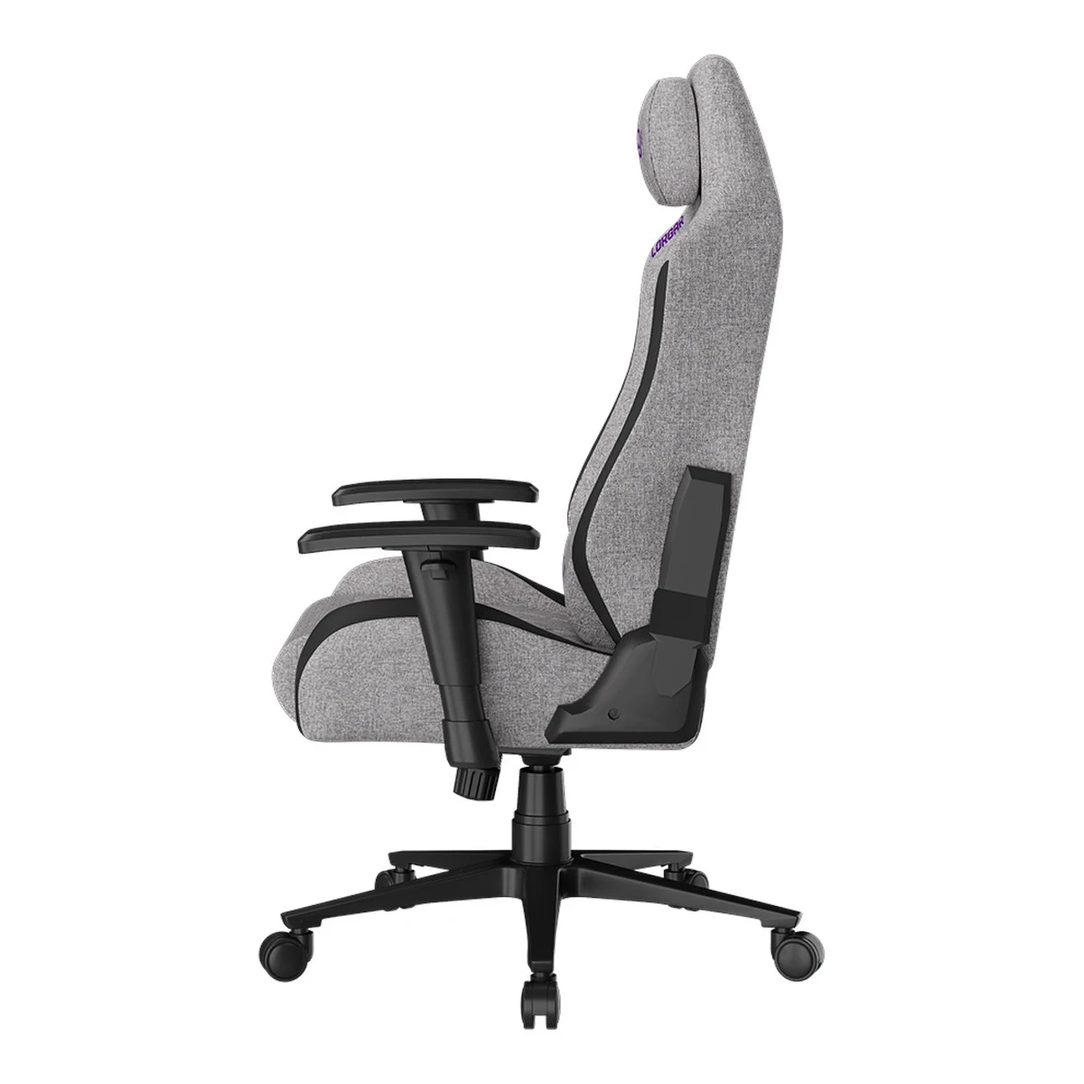 LORGAR CHA41, Ergonomic Gaming Chair Advanced, premium anti-stain fabric, Grey