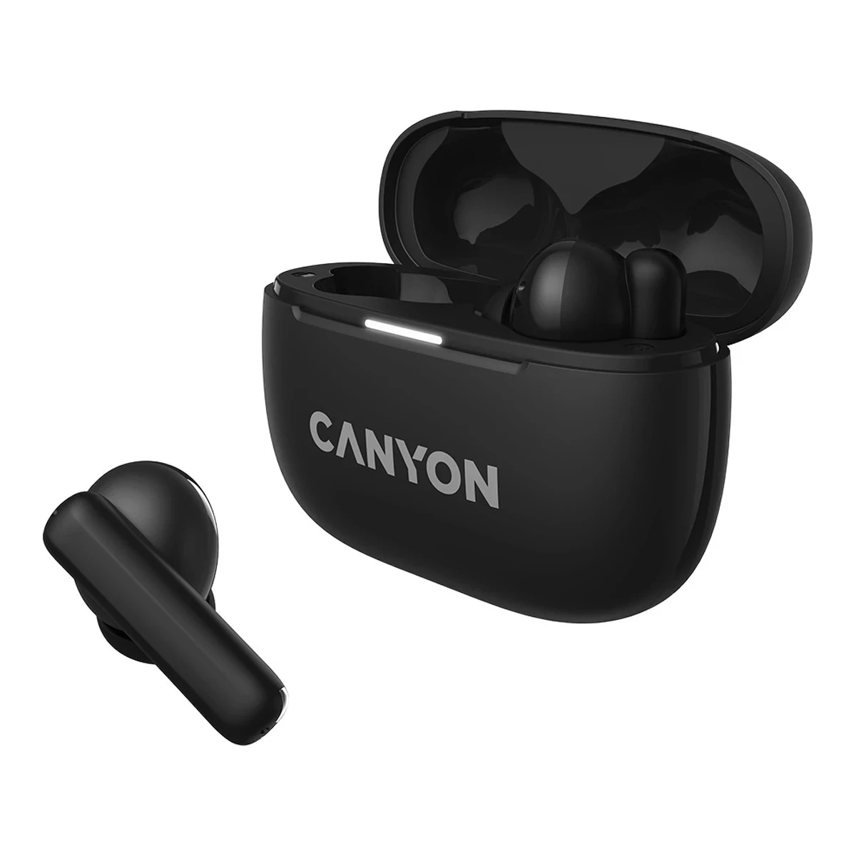 CANYON headset OnGo TWS-10 ANC+ENC Black