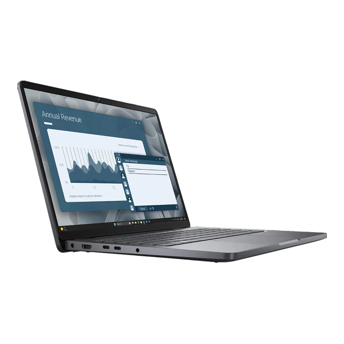 Dell Pro 14 (PC14255), 14" FHD+ (1920x1200), non-Touch, AMD Ryzen 5 220 (6C, 4.9 GHz), 16GB (1x16GB) DDR5, M.2 512GB SSD, AMD Radeon 740M, WiFi, BT, HDMI, USB-C (DP/PD), 2xUSB3.2, RJ-45, FngPr, Backlit kb, Win11Pro, 3Y