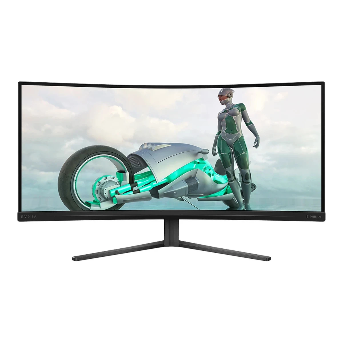 Philips Monitor Evnia 3000 34M2C3500L 34'' Curved VA, 3440x1440 (WQHD), 180Hz, 0.5ms, 300 cd/m², 4000:1, HDR10, 2x HDMI, DisplayPort, Adaptive Sync, 3-year warranty
