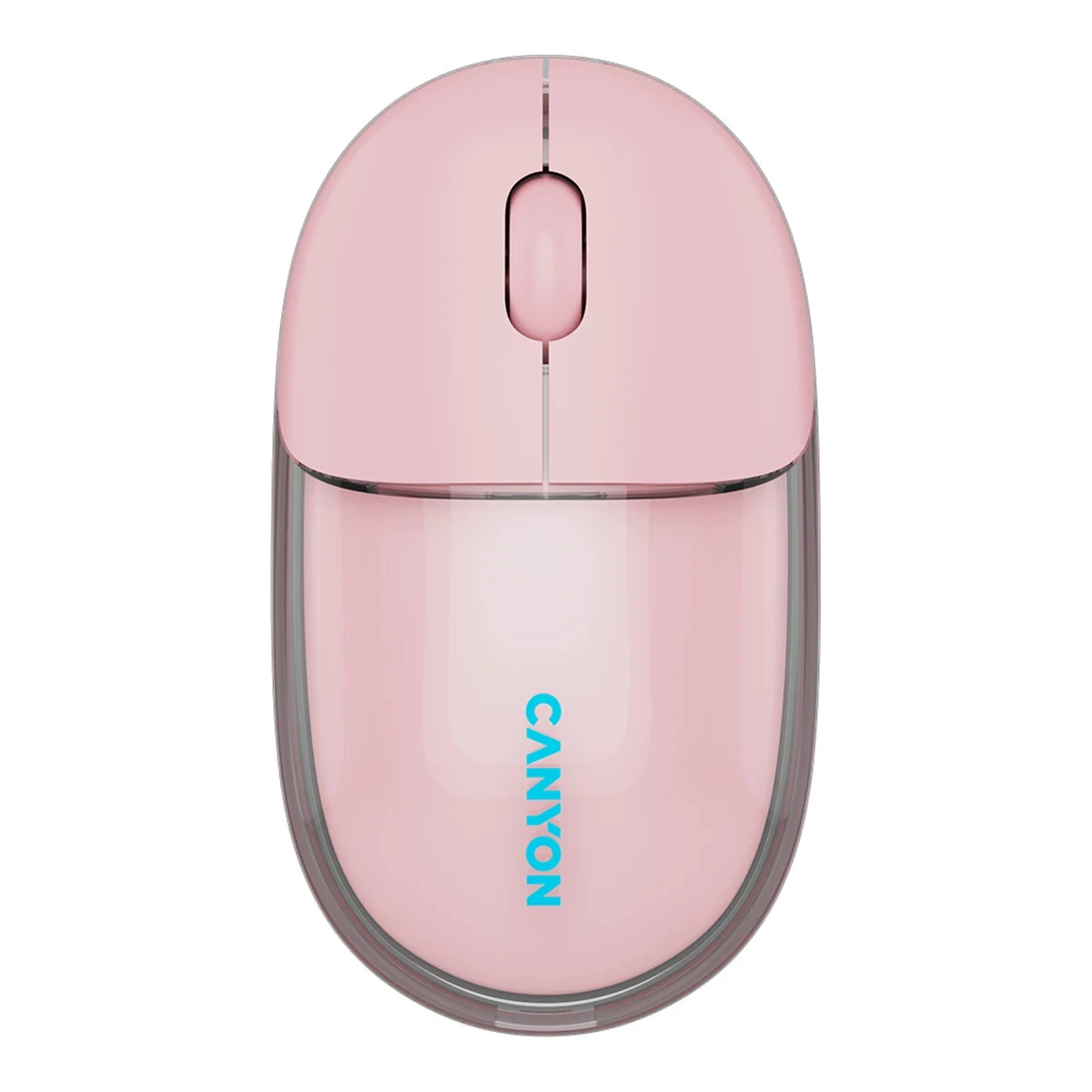 CANYON mouse OnClick 24 BT/ Wireless Transparent/Pink
