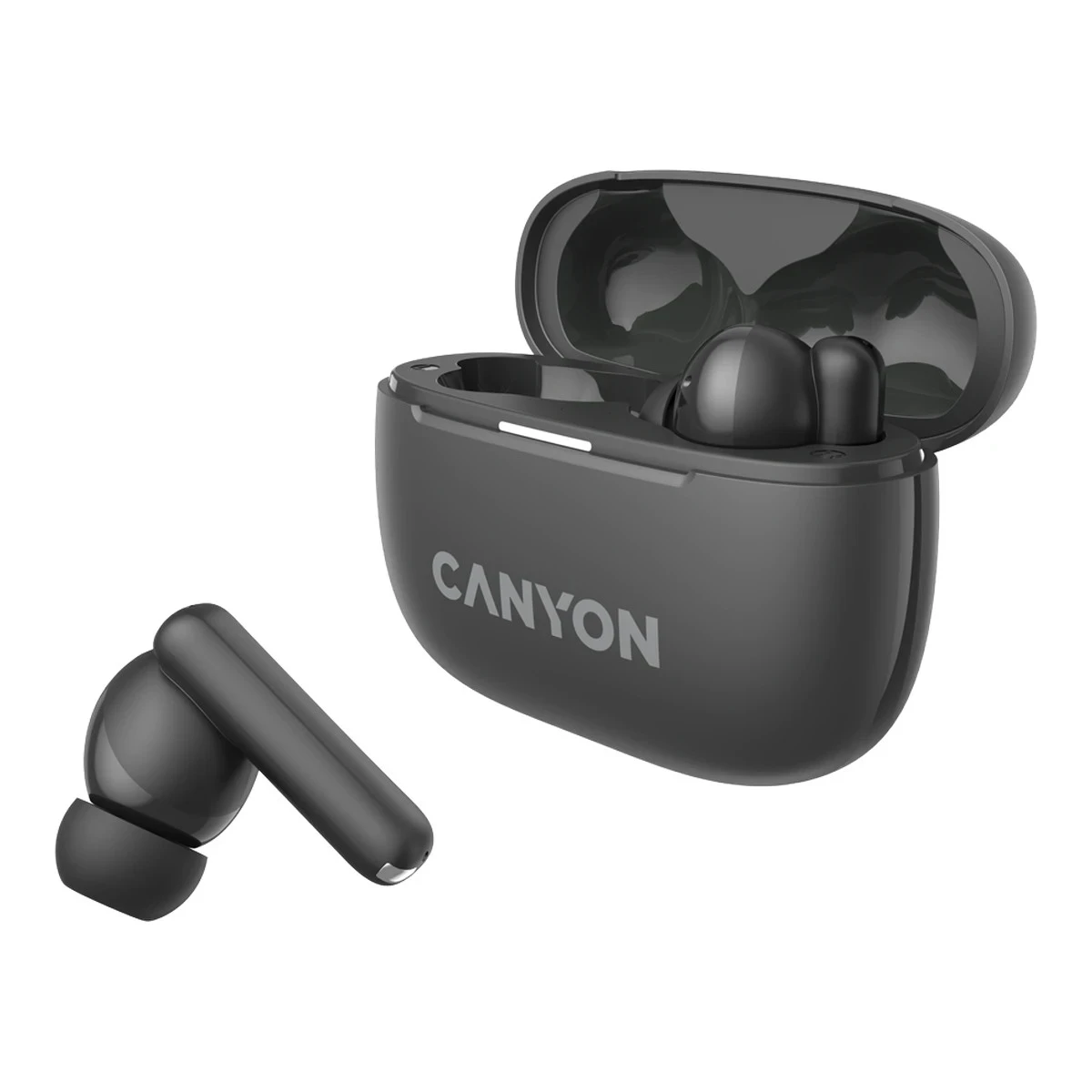 CANYON headset OnGo TWS-10 ANC+ENC Grey