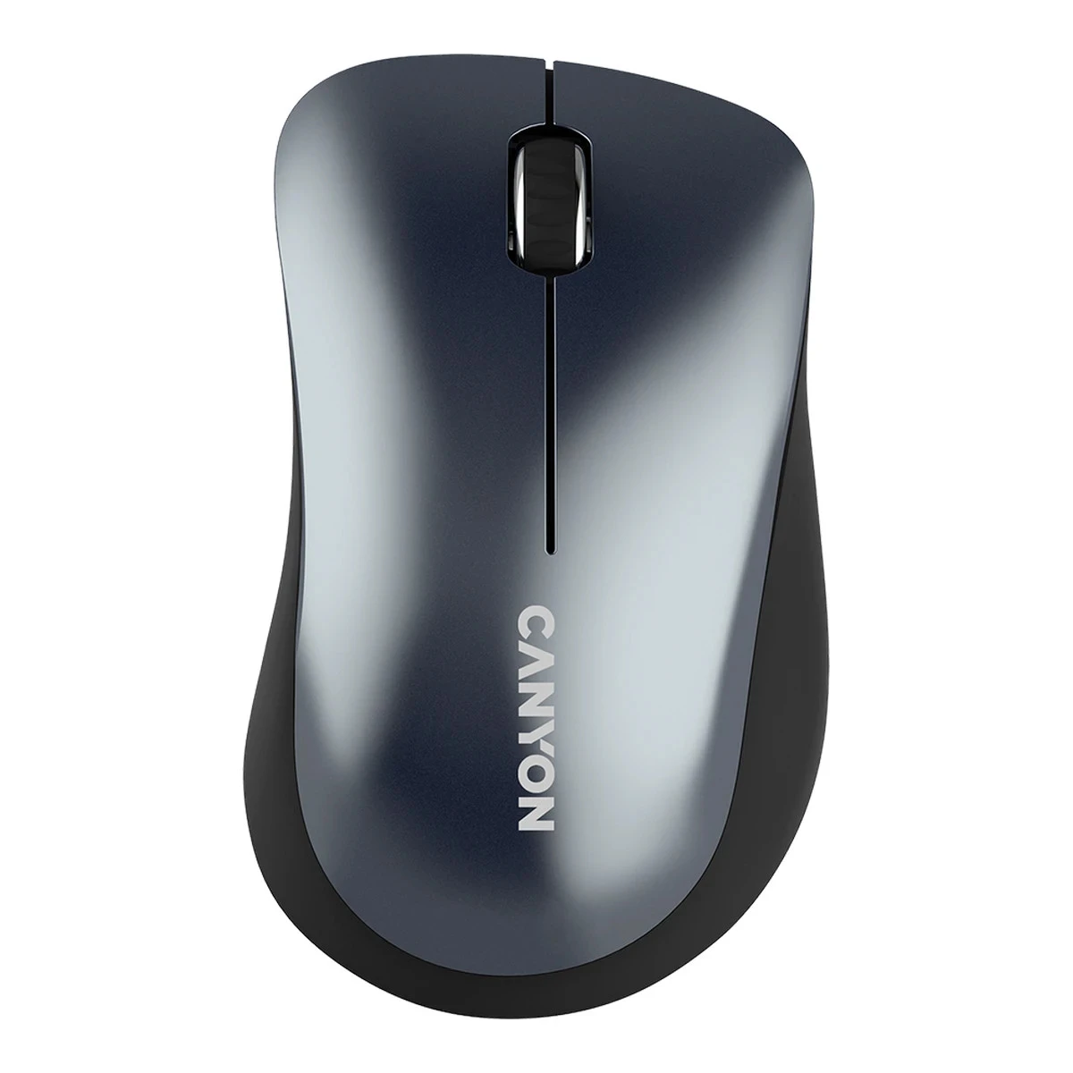 CANYON MW-11, 2.4 GHz Wireless mouse,with 3 buttons, DPI 1200, Battery:AAA*2pcs,Black,67*109*38mm,0.063kg