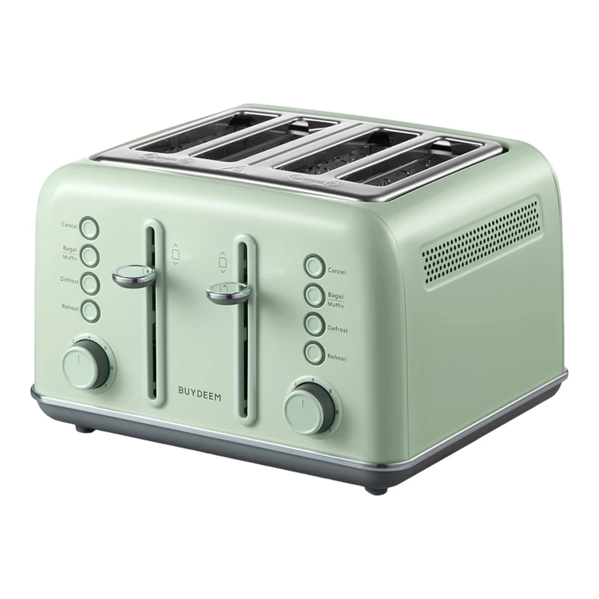 BUYDEEM 4 Slice Toaster, model DT640E, color Cozy Greenish, EU