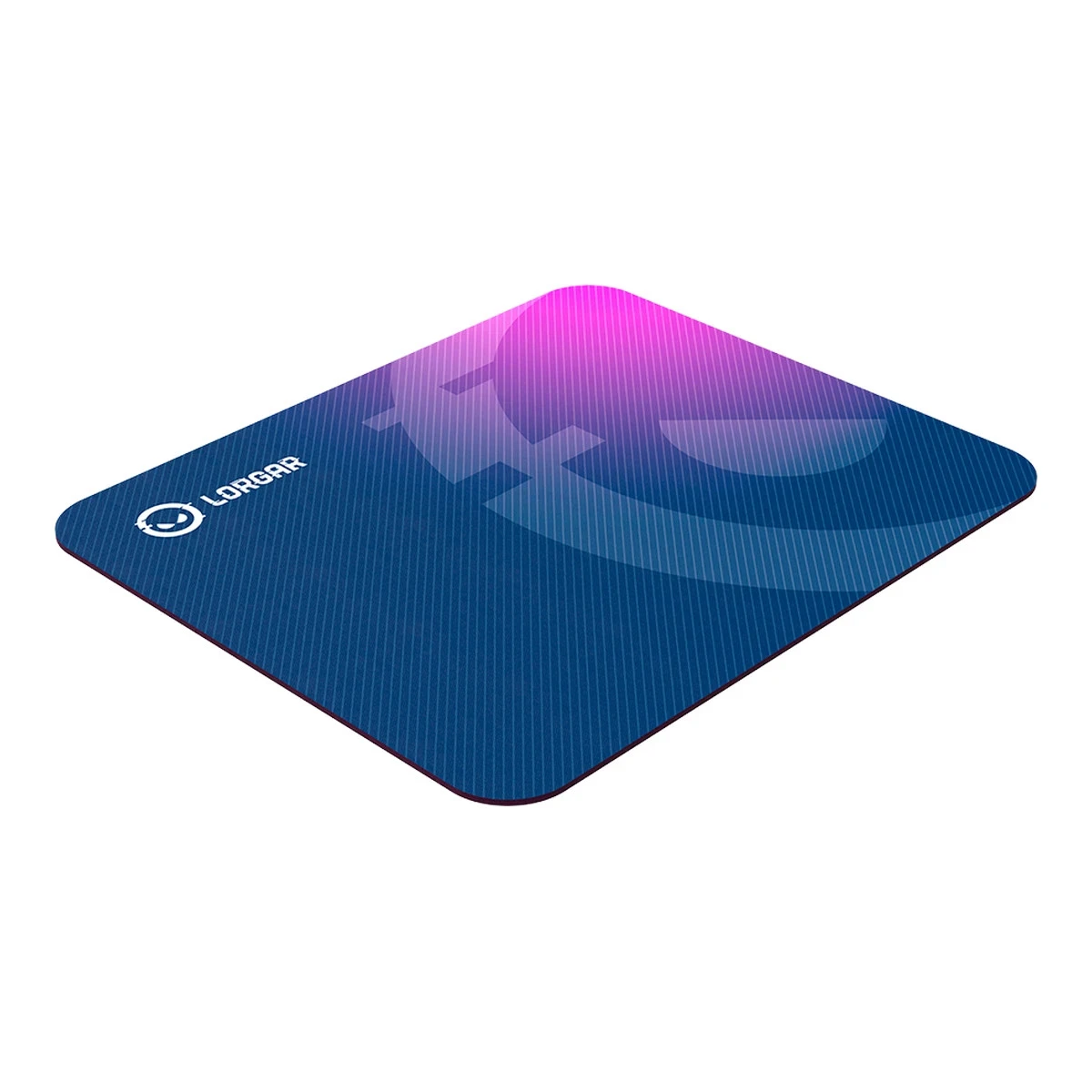 Lorgar Main 133, Gaming mouse pad, High-speed surface, Purple anti-slip rubber base, size: 360mm x 300mm x 3mm, weight 0.2kg