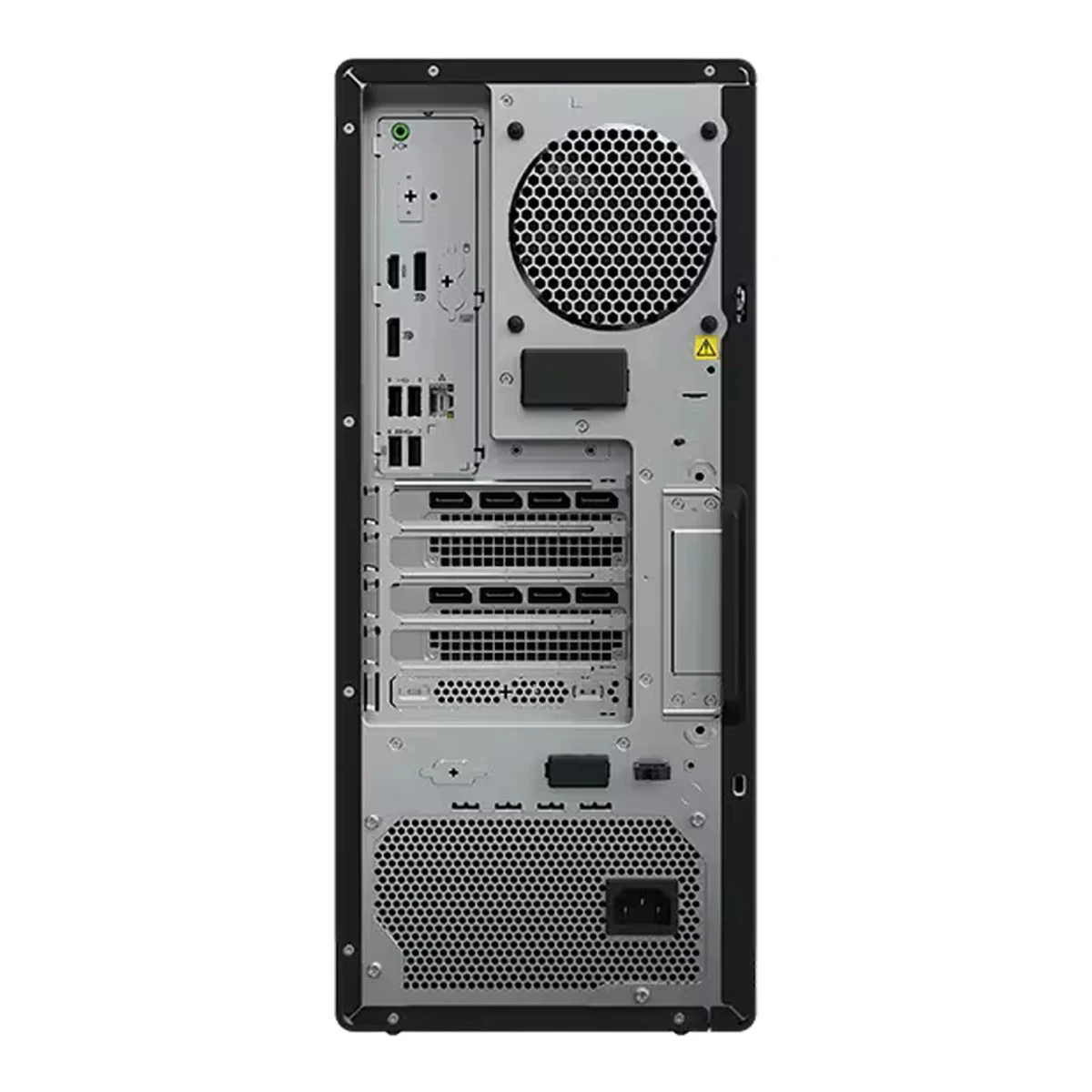 Lenovo ThinkStatio P3 Gen2, Intel Core Ultra 7 265 vPro, 2x16 GB DDR5-5600MT/s, 1 TB SSD M.2, NVIDIA RTX A1000 8GB GDDR6, Front: 4x USB 3.2, 1x USB C 3.2, 1x Mic, 1x Head/Mic, Back 2x USB 3.2, 2x USB 2.0, HDMI, DP, RJ45, Line Out, 750W, W11Pro, 3Yr