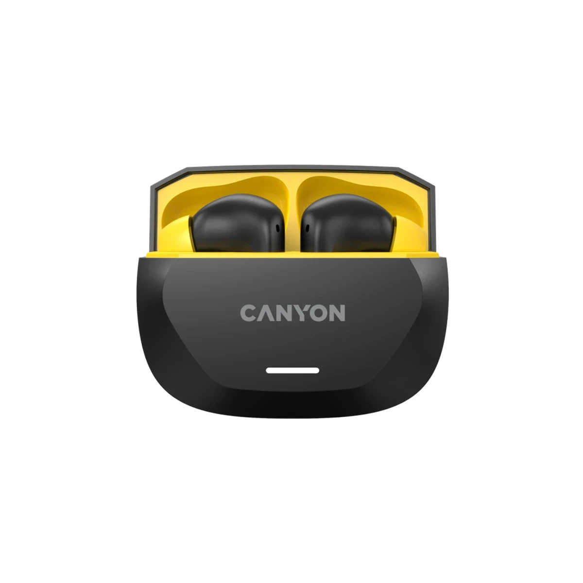 CANYON headset HEXAGON 7 TWS ANC+ENC Wireless Charge Black Yellow