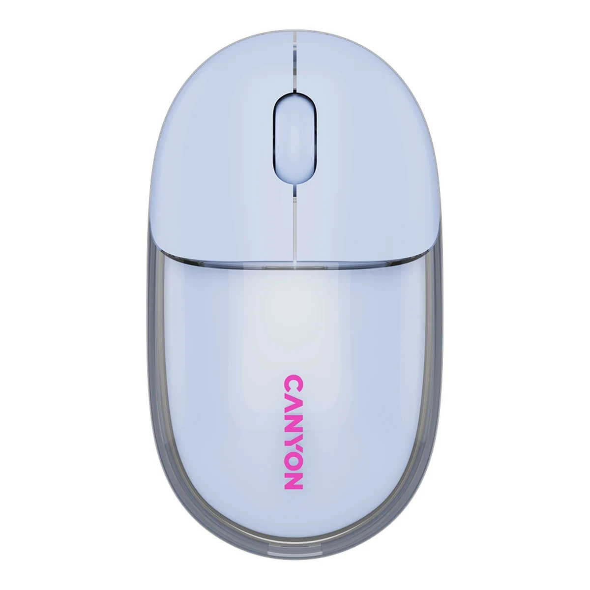 CANYON mouse OnClick 24 BT/ Wireless Transparent/Blue