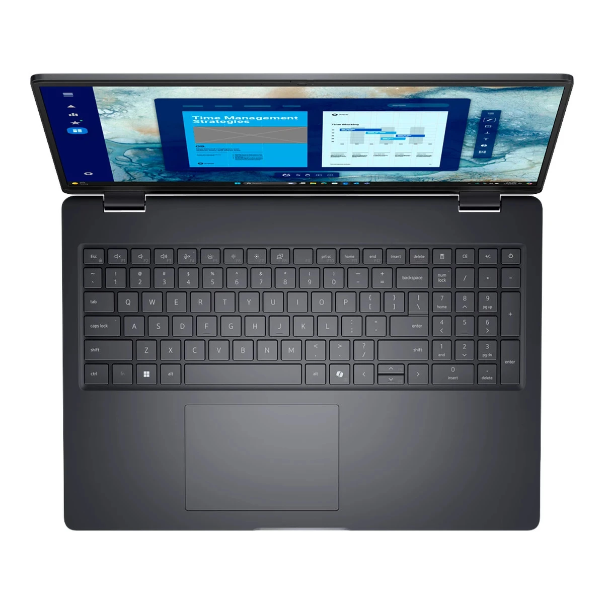 Dell Pro 16 PC16250, 16" FHD+ (1920x1200), Intel Core 5 120U, 1x 16GB DDR5, M.2 512GB SSD, Intg GPU, Wi-Fi 6E, BT 5.3, 2x USB 3.2, 1x USB-C 3.2, 1x USB-C THB 4, HDMI, RJ-45, FgrPr, Backlit KB, 55Wh, Ubuntu, 3Yr