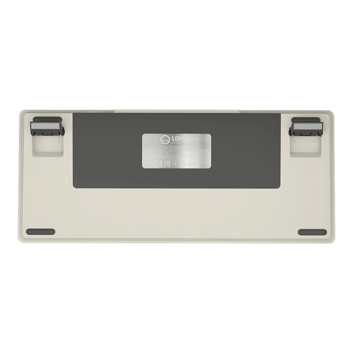 LORGAR KBP7075W, Wireless 75% Mechanical Gaming Keyboard Pro, Beige, EN layout
