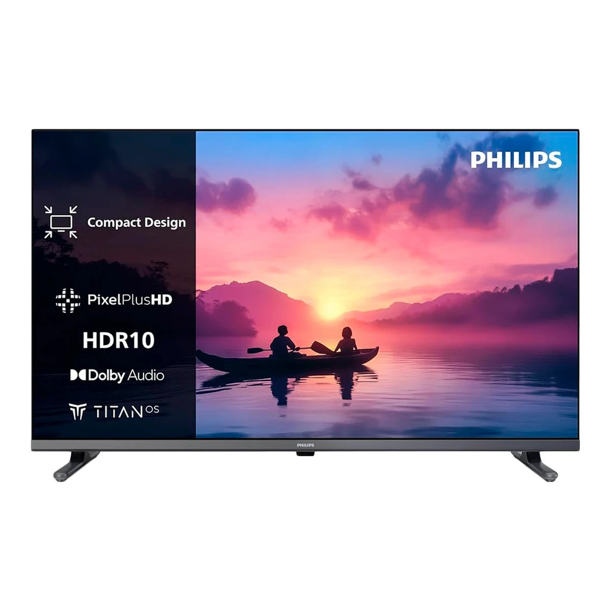 PHILIPS TV LED 32", HD, Smart TV, HDR10, DVB-T/T2/T2-HD/C/S/S2) Diagonal: 32" (80 cm) Screen: LED HD TV 1366 x 768p