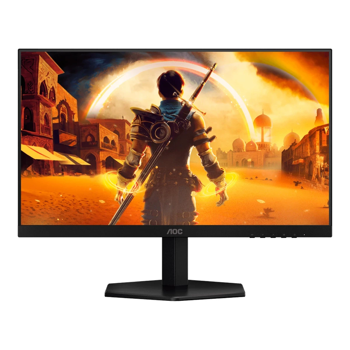 AOC Monitor Gaming 24G42E 23.8" Fast IPS, 1920x1080, 180Hz, 1ms (GTG), 300 cd/m2, 1000:1, Adaptive Sync, G-Sync Compatible, HDR10, 1xHDMI, 1xDP, Tilt