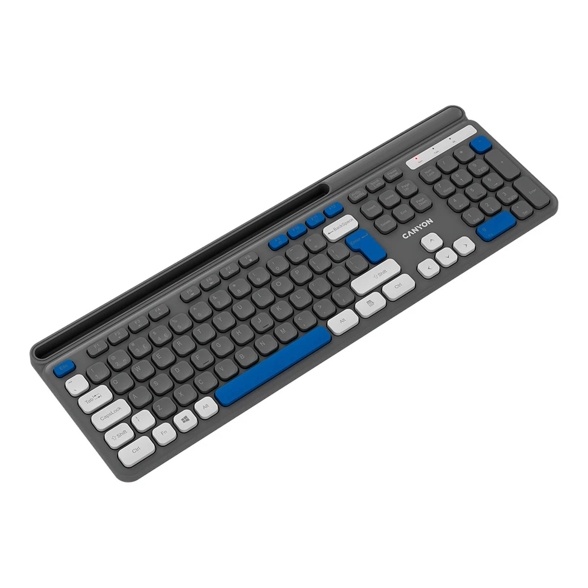 CANYON keyboard HKB-W03 EN AAA Wireless Grey