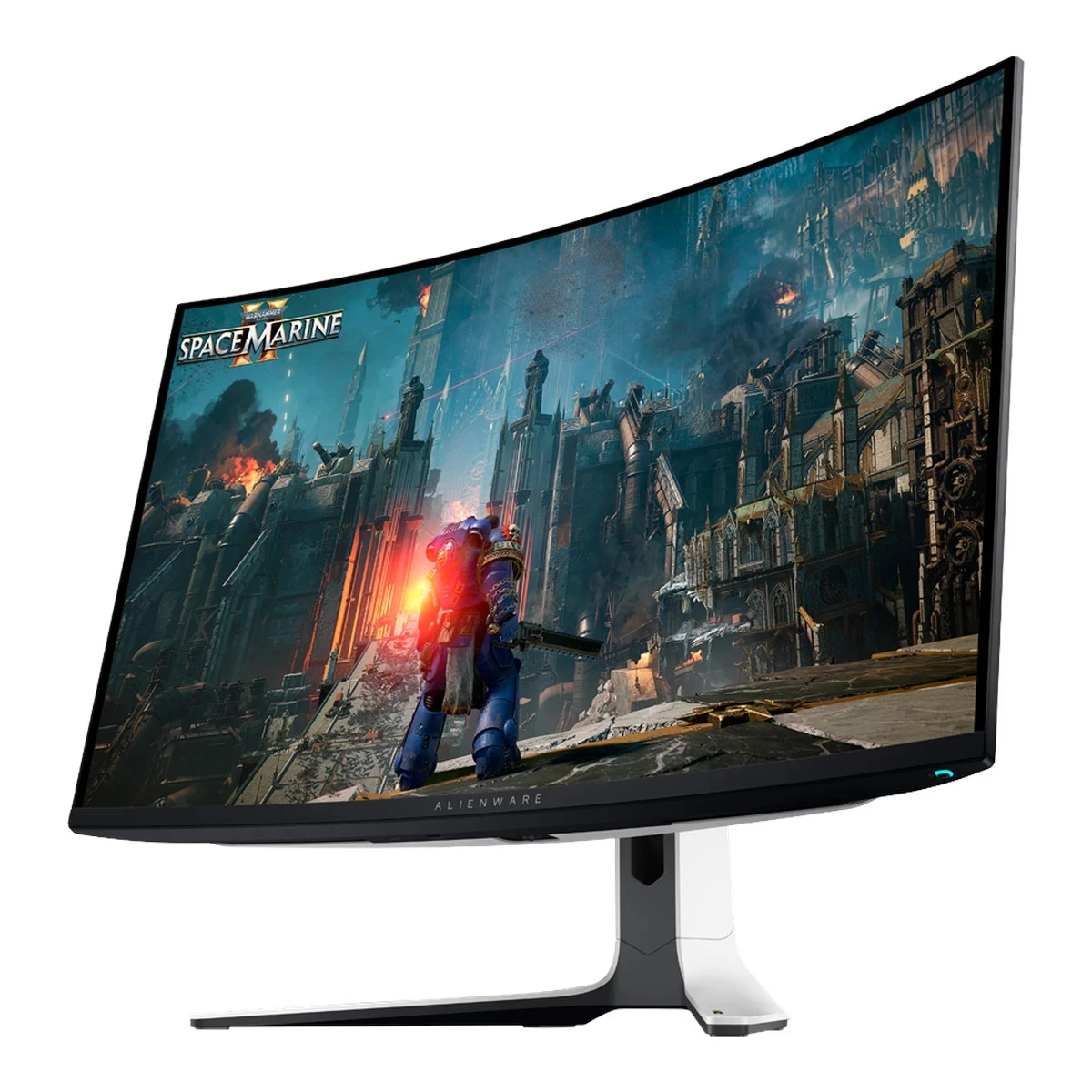 Monitor Alienware AW3225QF 32", 3840x2160, 4K UHD, 240Hz, Anti-reflective, 16:9, 1000 cd/m2, AMD FreeSync Premium, NVIDIA G-SYNC, 0.03ms, 178/178, 2xDP, HDMI, USB-C, USB-B, 3xUSB-A, Tilt, Swivel, Pivot, Height Adjust, 3Y