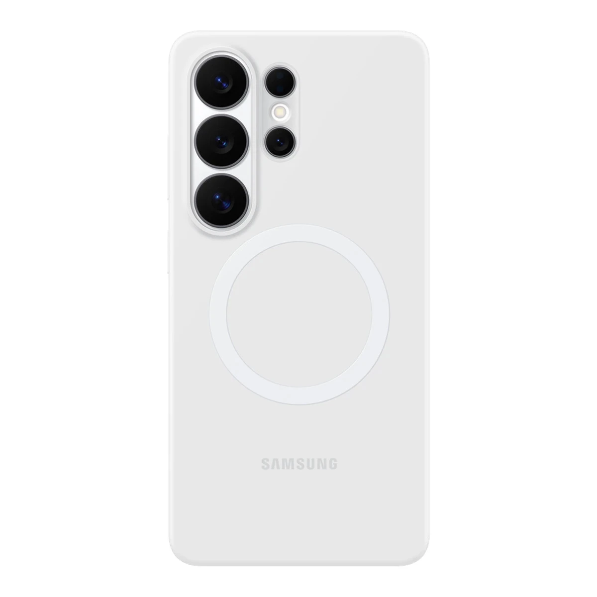 Samsung Galaxy S26 Ultra Silicone Magnet Case White