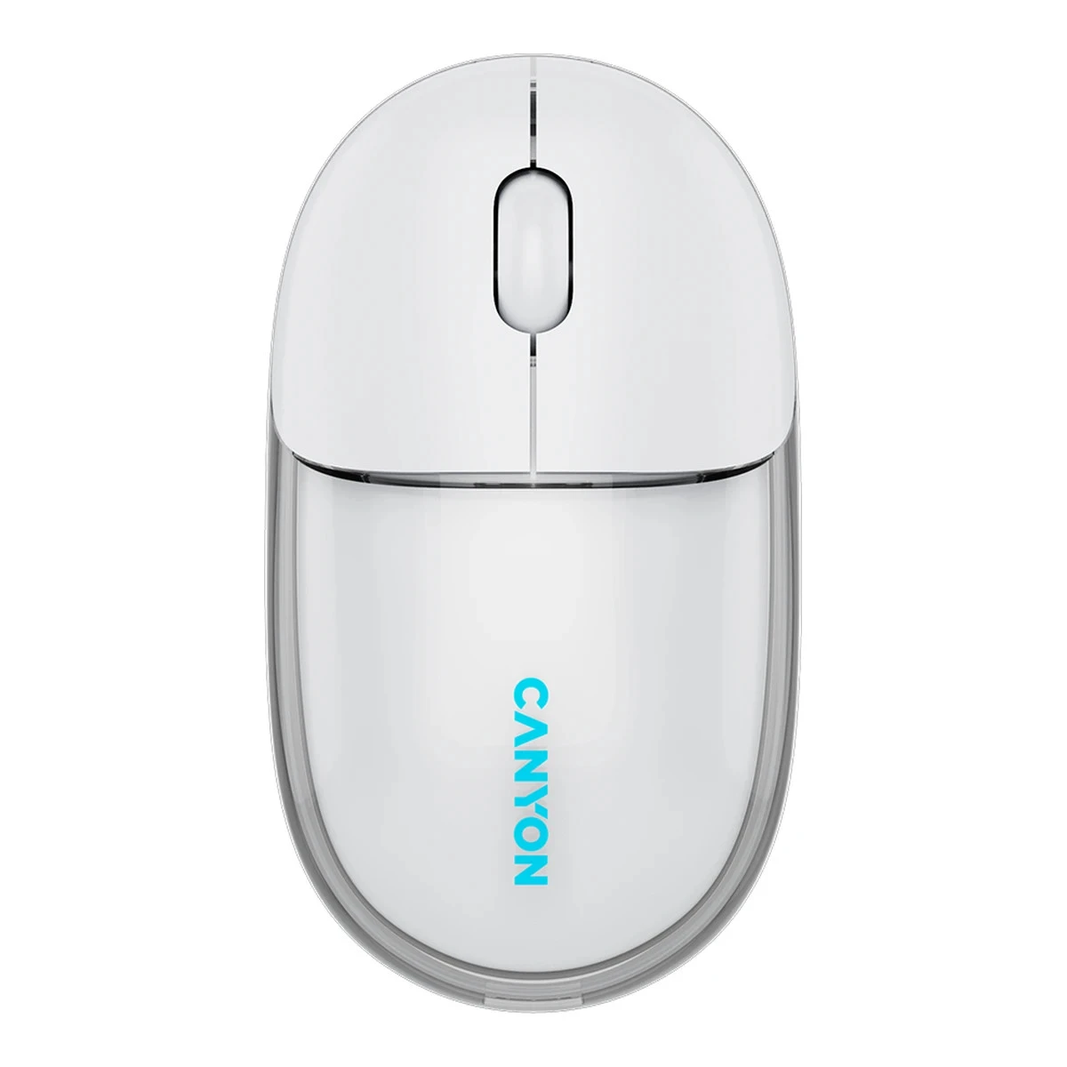 CANYON mouse OnClick 24 BT/ Wireless Transparent/White