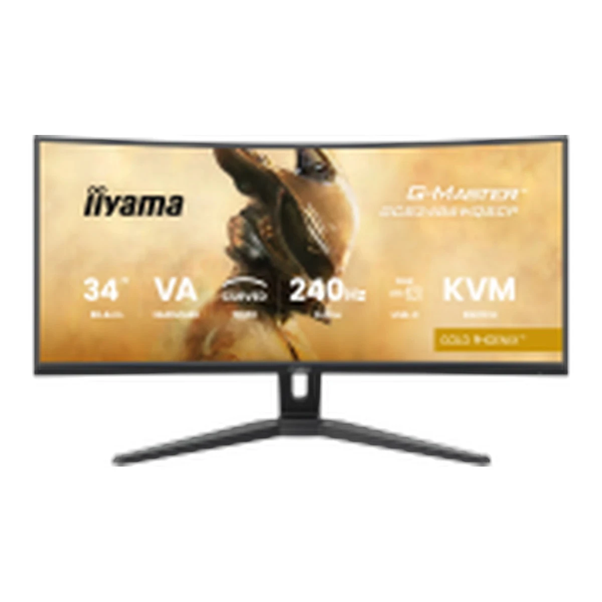 34" UW VA-panel, Curved Gaming 1500R,G-Master Gold Phoenix, 3440x1440-240Hz (21:9),0,4ms (MPRT),500cdm HDR400,FreeSync Premium,Speakers,2xHDMI (2.1) VRR/ALLM,2xDisplayPort, USB-C DOCK (LAN/KVM/95W PD),USB 2x3,2+1xC, PIP/PBP,13cm Height Adj. Stand