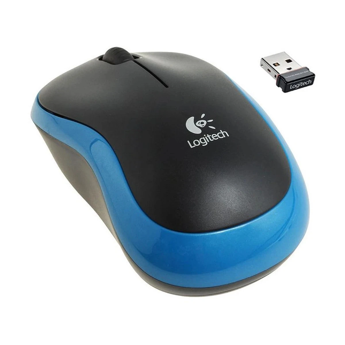 LOGITECH M185 Wireless Mouse - BLUE - EWR2