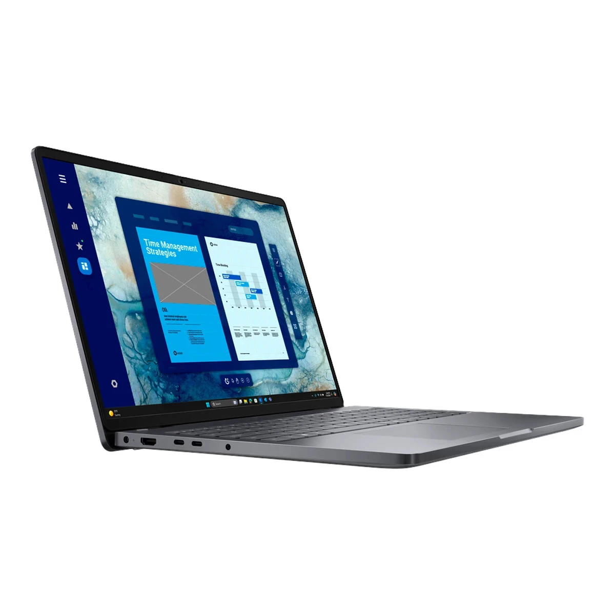 Dell Pro 16 PC16250, 16" FHD+ (1920x1200), Intel Core 5 120U, 1x 16GB DDR5, M.2 512GB SSD, Intg GPU, Wi-Fi 6E, BT 5.3, 2x USB 3.2, 1x USB-C 3.2, 1x USB-C THB 4, HDMI, RJ-45, FgrPr, Backlit KB, 55Wh, Ubuntu, 3Yr