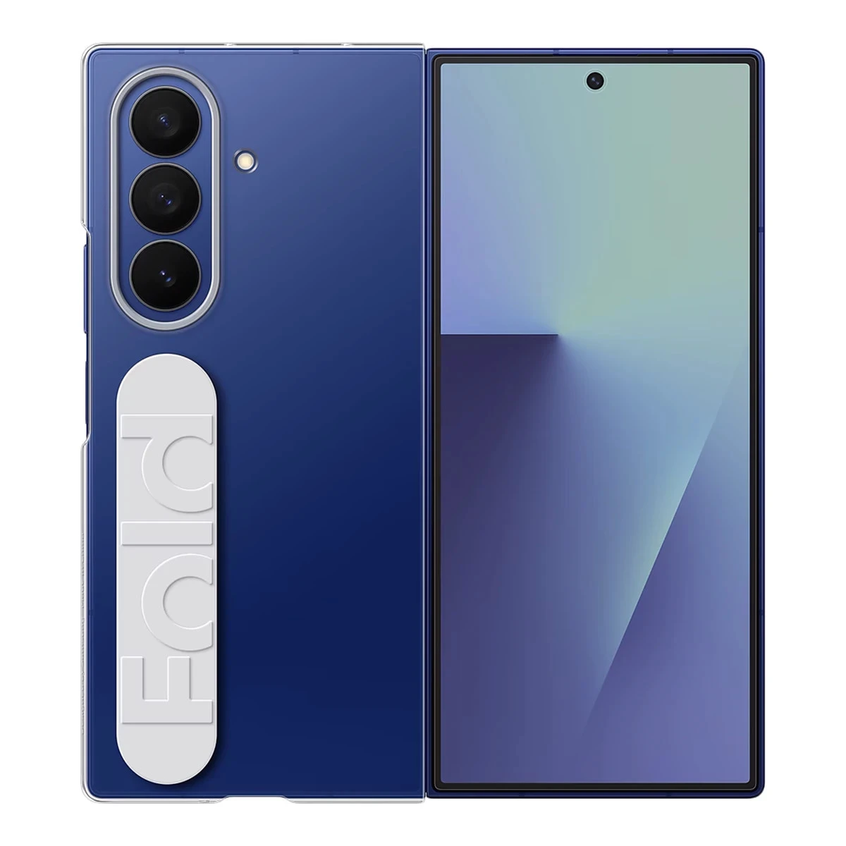 Samsung Galaxy Z Fold7 Clear Grip Case Transparent