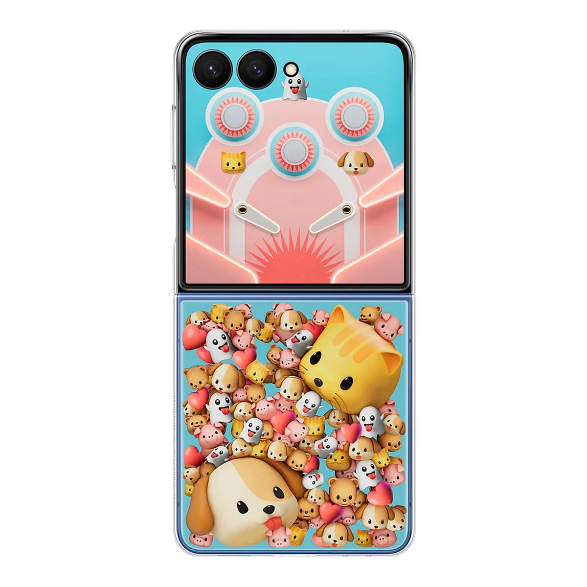 Samsung Galaxy Z Flip7 Flipsuit Case Transparent