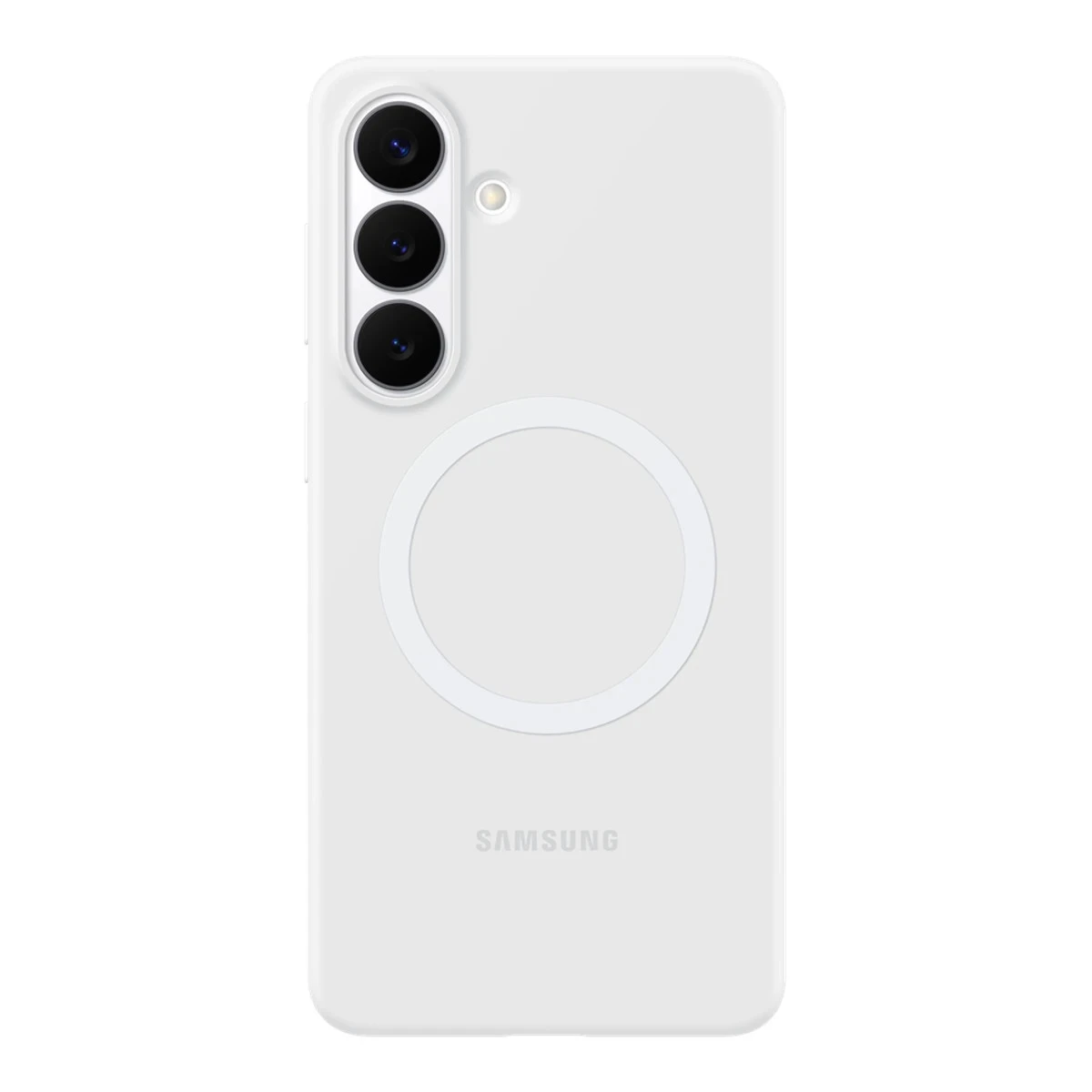 Samsung Galaxy S26+ Silicone Magnet Case White
