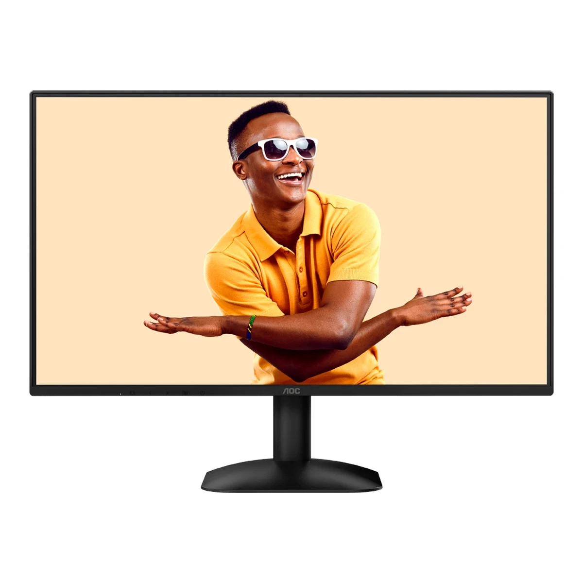AOC Monitor 24B31H 23.8" IPS, 1920x1080, 120Hz, 1ms MPRT, 300 cd/m2, 1500:1, Adaptive Sync, VGA, HDMI, Tilt, Black, VESA, 3y