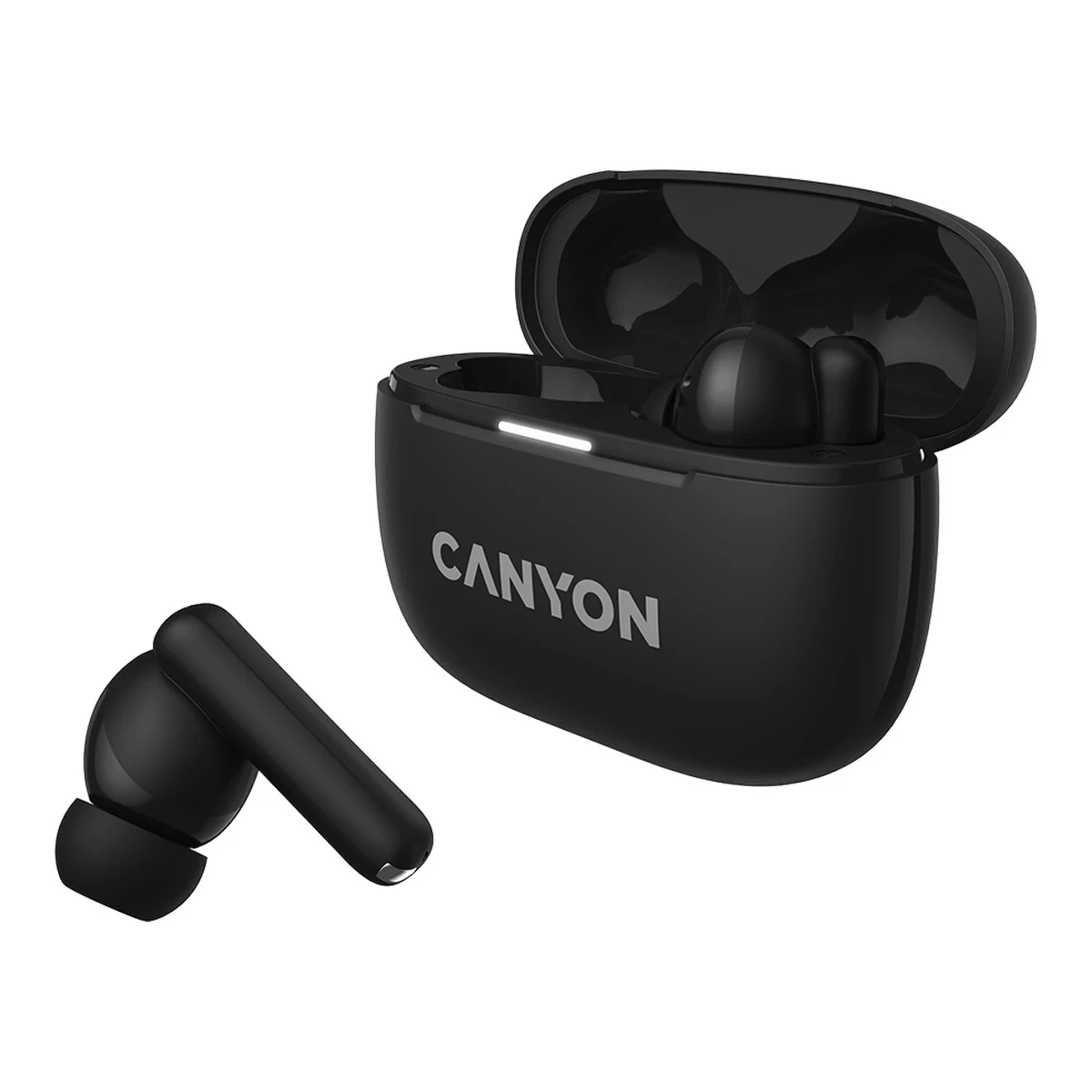 CANYON headset OnGo TWS-10 ANC+ENC Black