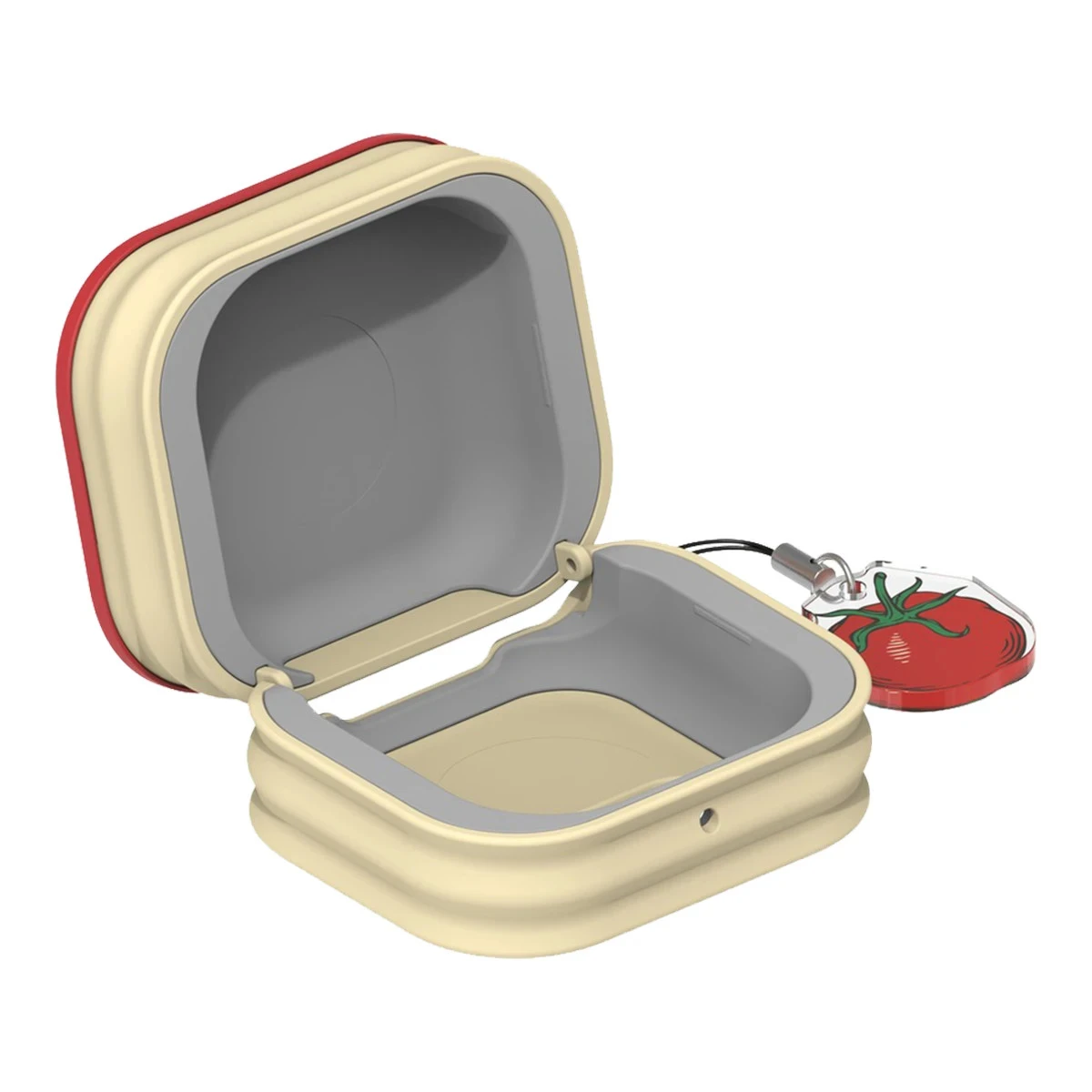 Samsung Galaxy Buds4 / Buds4 Pro Food Can Case Red