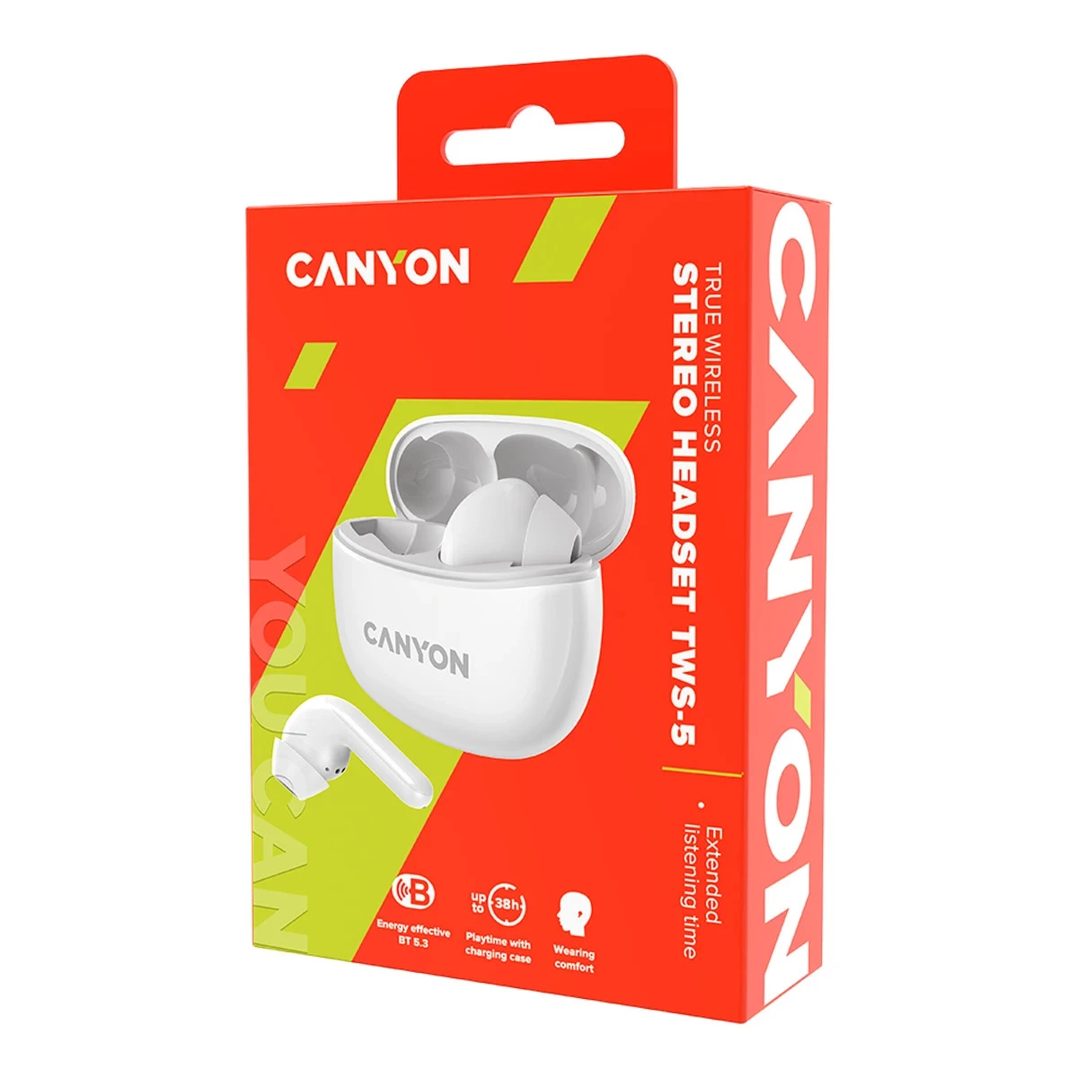 CANYON headset TWS-5 White