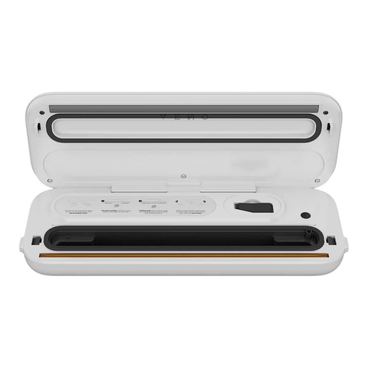 Vacuum sealer, white, LED display, 230AC/50Hz, 130W, -65KPa (+/-5kPa)