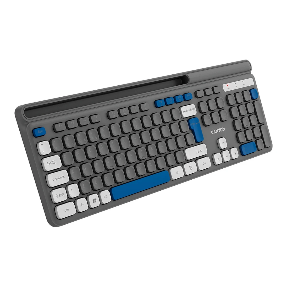 CANYON keyboard HKB-W03 EN AAA Wireless Grey