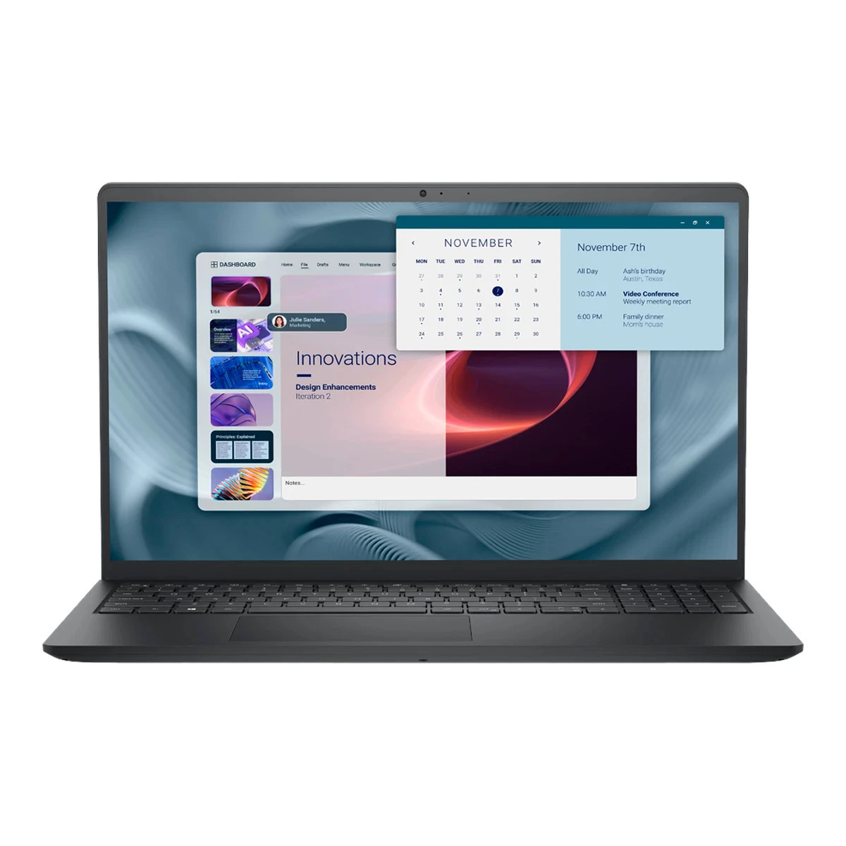 Dell Pro 15 Essential PV15250, 15.6" FHD (1920 x 1080), non-Touch, Intel Core i5-1334U (10C, up to 4.6GHz), 16GB DDR5 (1x16GB, 4400MT/s), M.2 512GB SSD, Intel UHD, Wi-Fi 6, BT, HDMI, 1xUSB-C 3.2, 1xUSB 3.2, 1xUSB 2.0, FngPr, Ubuntu, 3Y