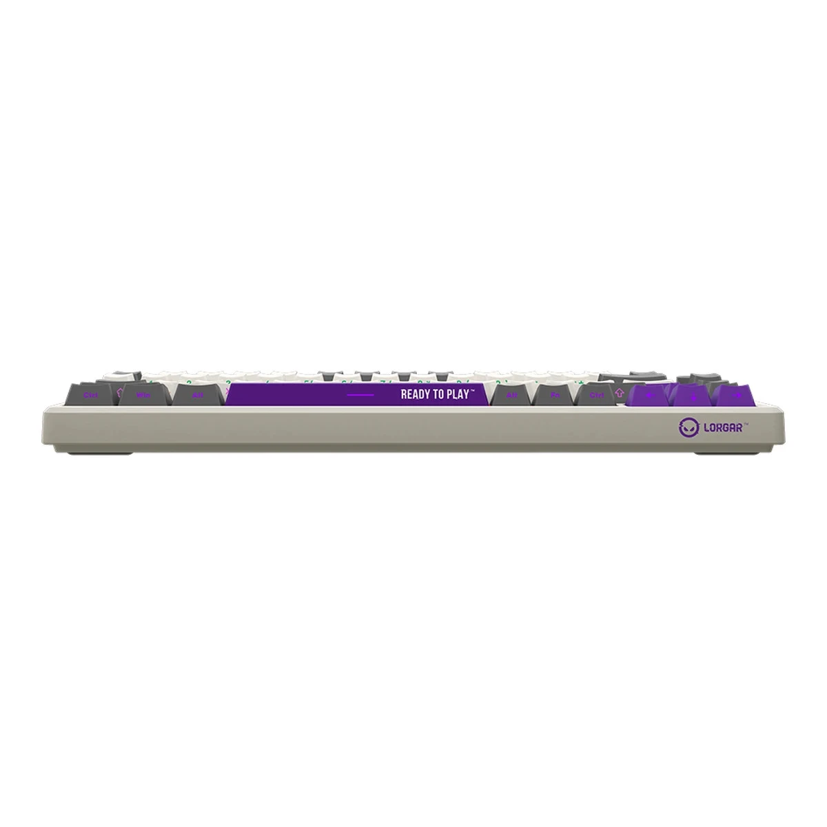 LORGAR KBP7075W, Wireless 75% Mechanical Gaming Keyboard Pro, Beige, EN layout
