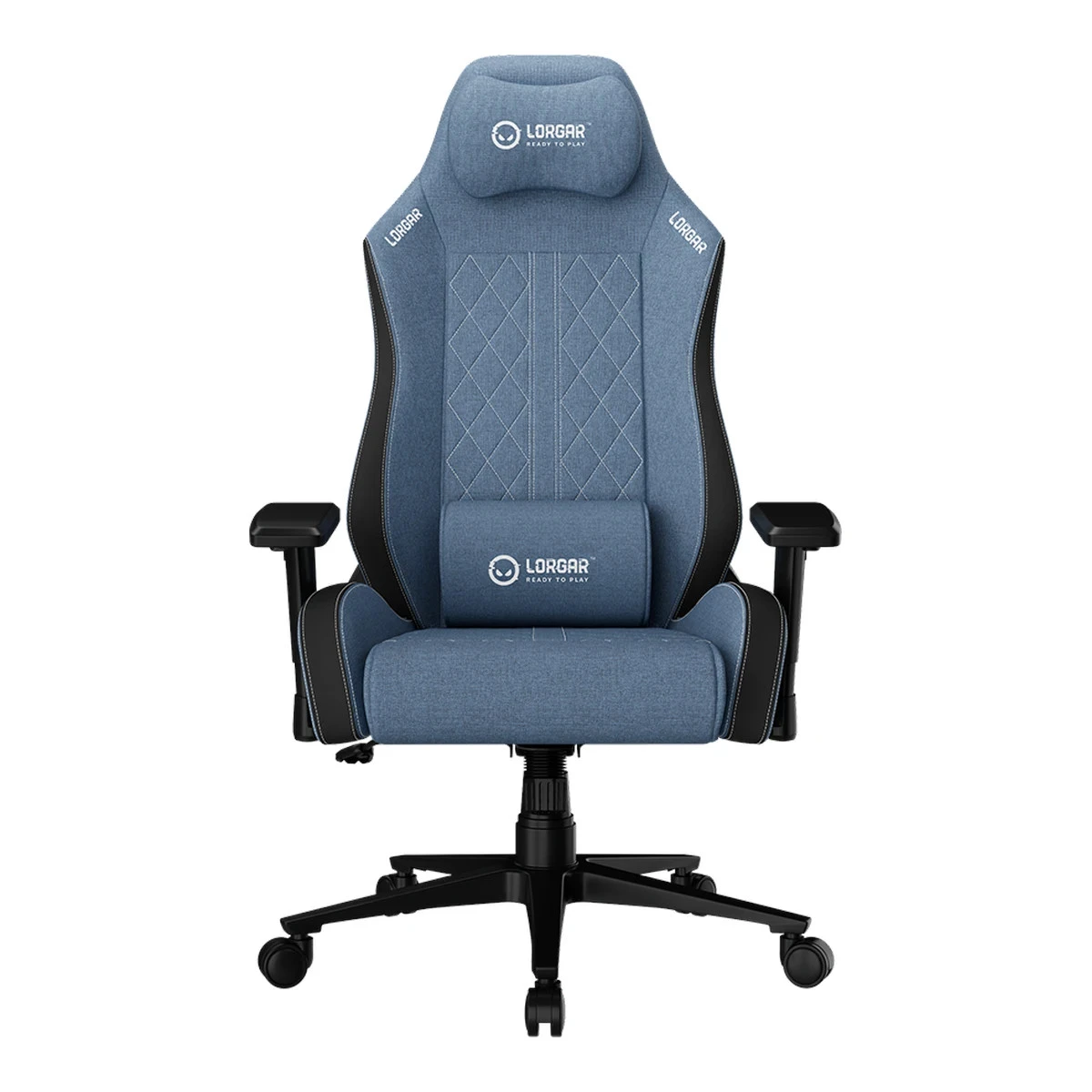 LORGAR CHA41, Ergonomic Gaming Chair Advanced, premium anti-stain fabric, Blue