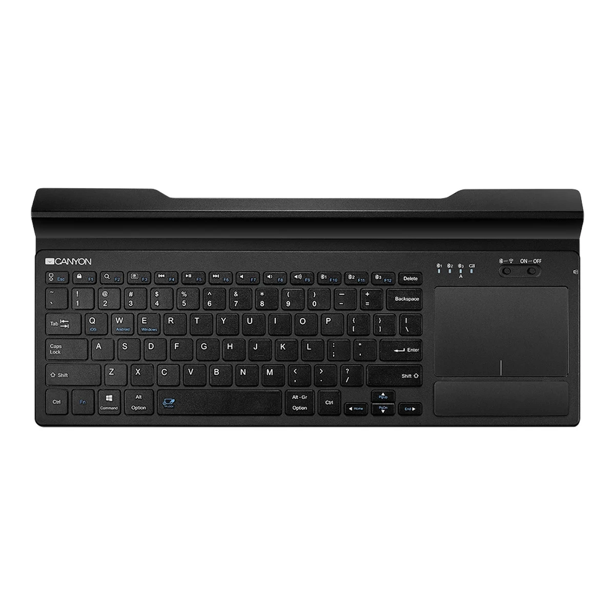 CANYON keyboard HBTK7 EN Touch Wireless Black