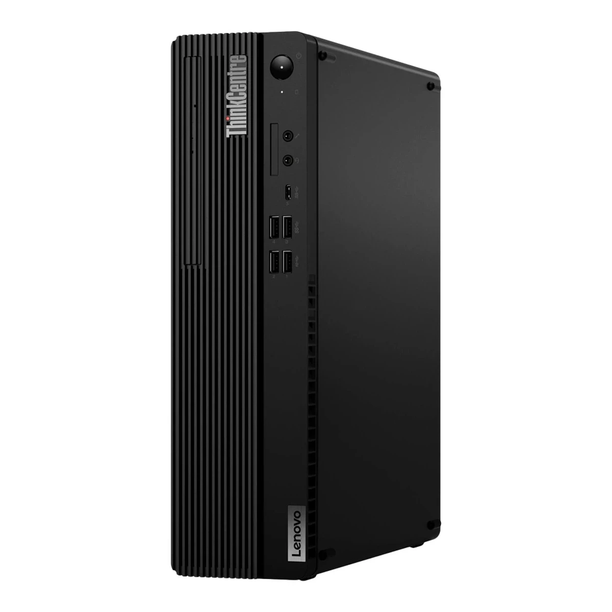 ThinkCentre M70s Gen 5 SFF, Intel Core i3-14100, 16GB DDR5-4800, 512GB M.2 PCIe Gen4 SSD, Integrated Graphics, Front: 1x USB-C 3.2 Gen 1, 2x USB-A 3.2 Gen 1, 2x USB-A 2.0, Rear: 2x USB-A 3.2 Gen 1, 2x USB-A 2.0, HDMI, DisplayPort, RJ-45, USB KB/Mouse, 180W, W11Pro, 3Yr