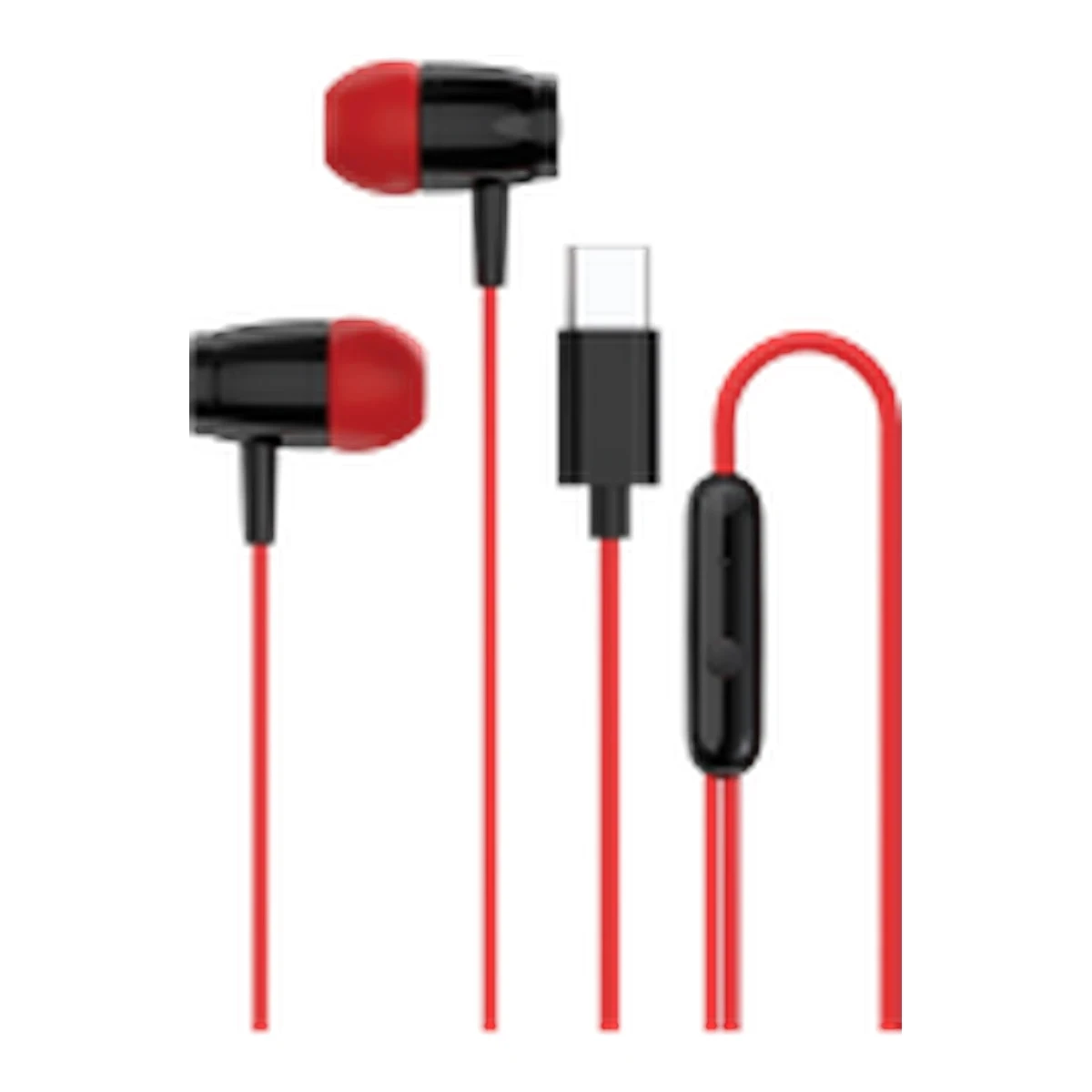 CANYON headphones SEP-5 TYPE-C Red