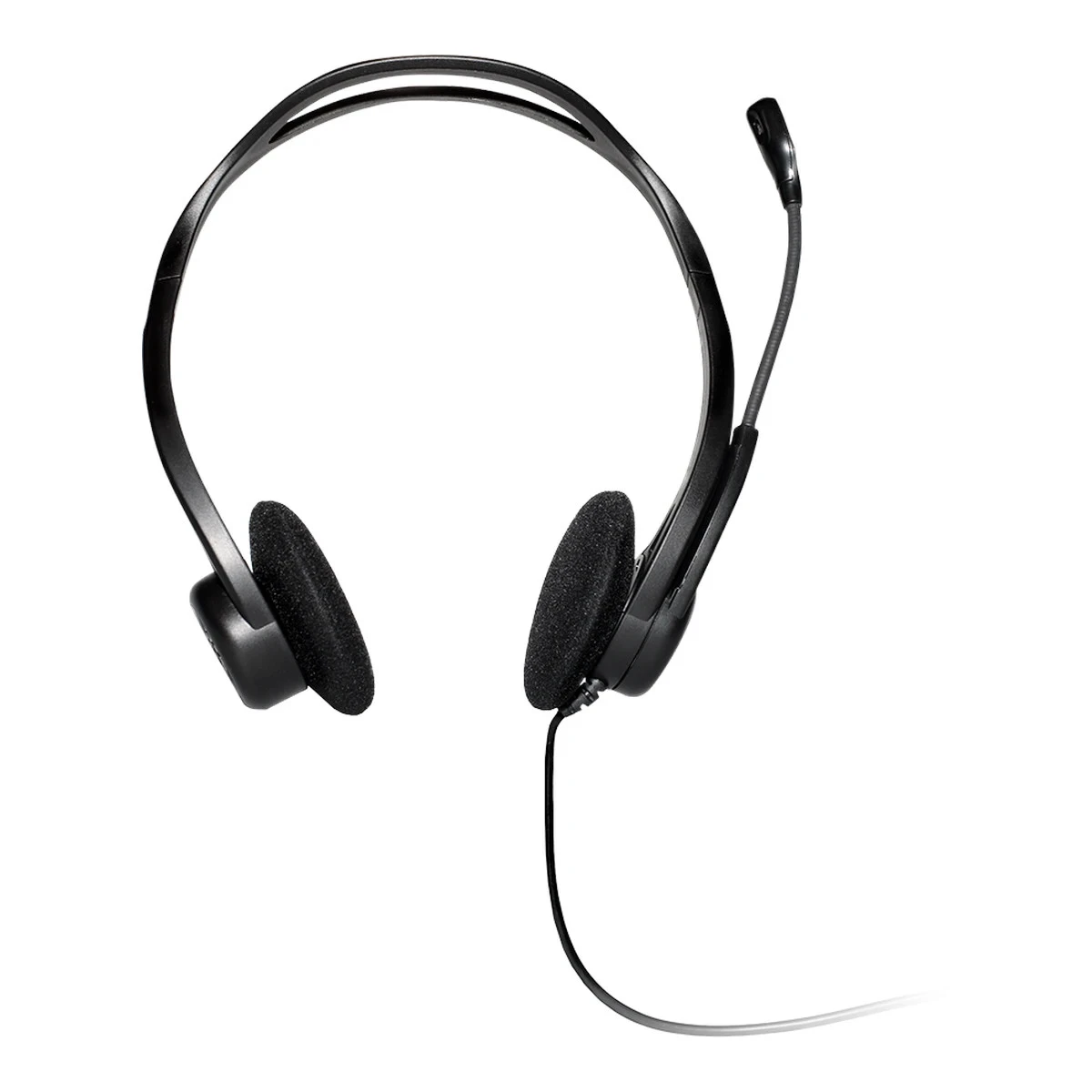 LOGITECH PC960 Corded Stereo Headset BLACK - USB