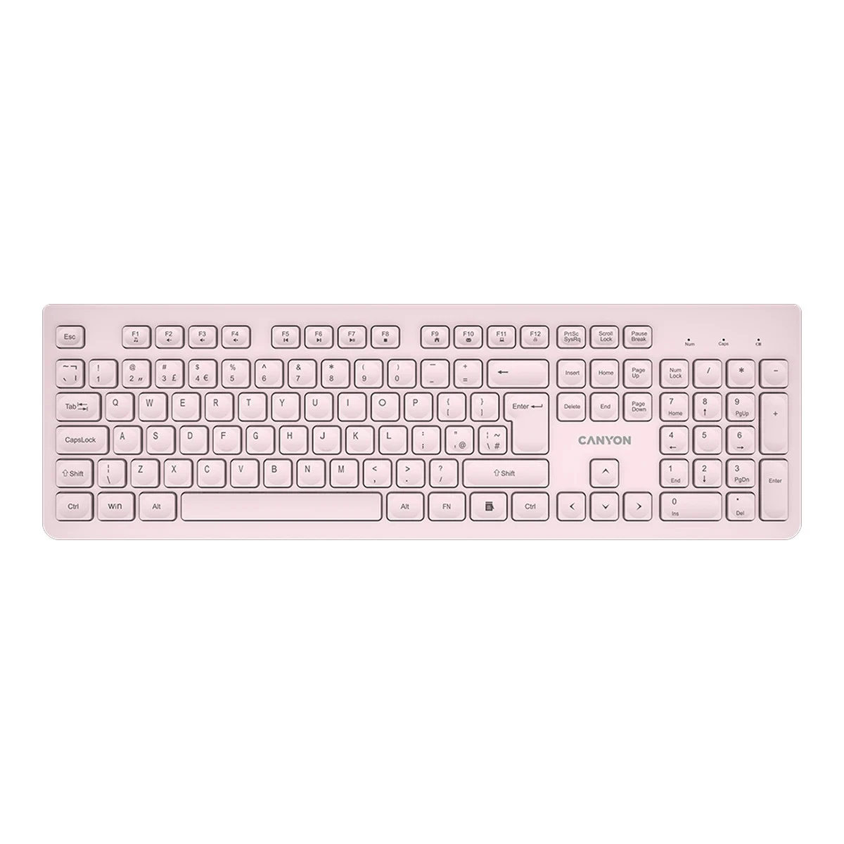 CANYON keyboard HKB-W01 UK/US AAA Wireless Beige