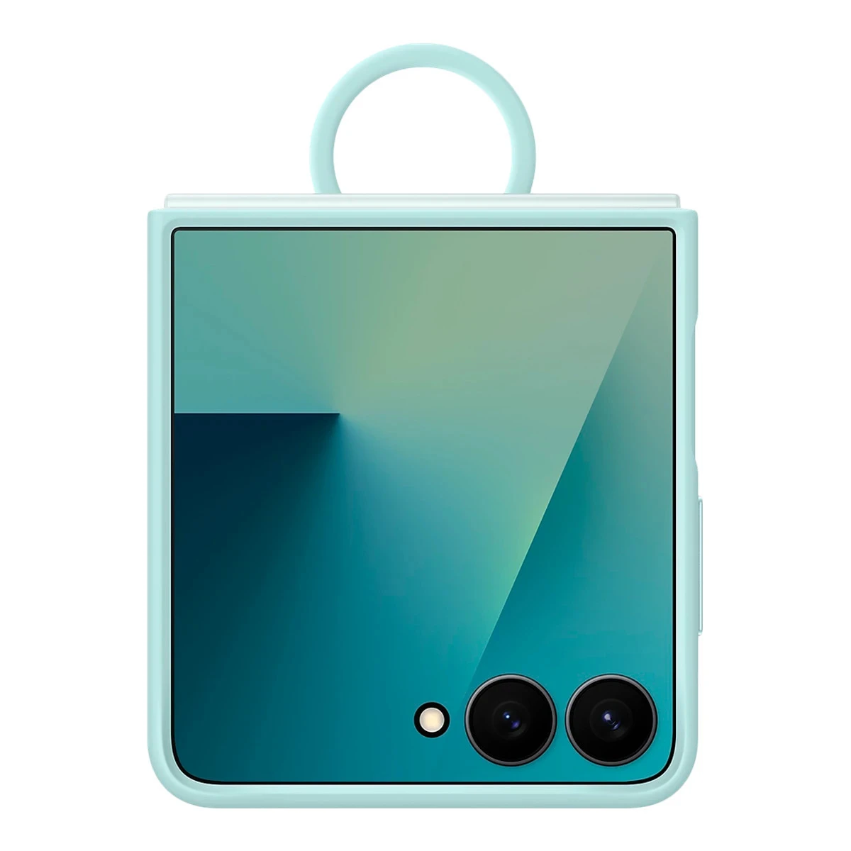 Samsung Galaxy Z Flip7 Ring Case (Silicone) Mint
