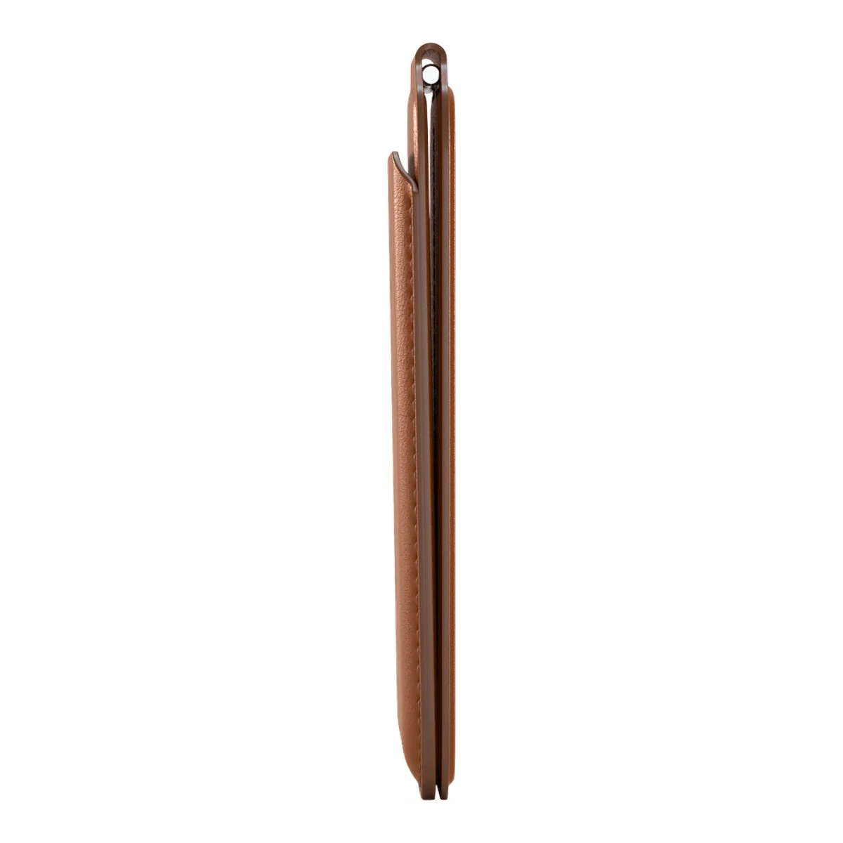SATECHI Vegan-Leather Magnetic Wallet Stand (Brown)