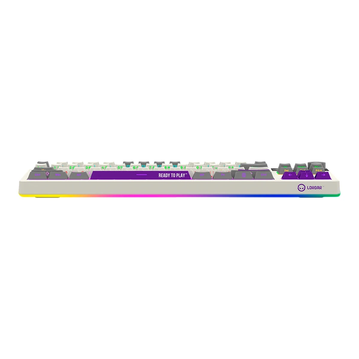LORGAR KBP70TKLW, Wireless TKL Mechanical Gaming Keyboard Pro, Beige, EN layout