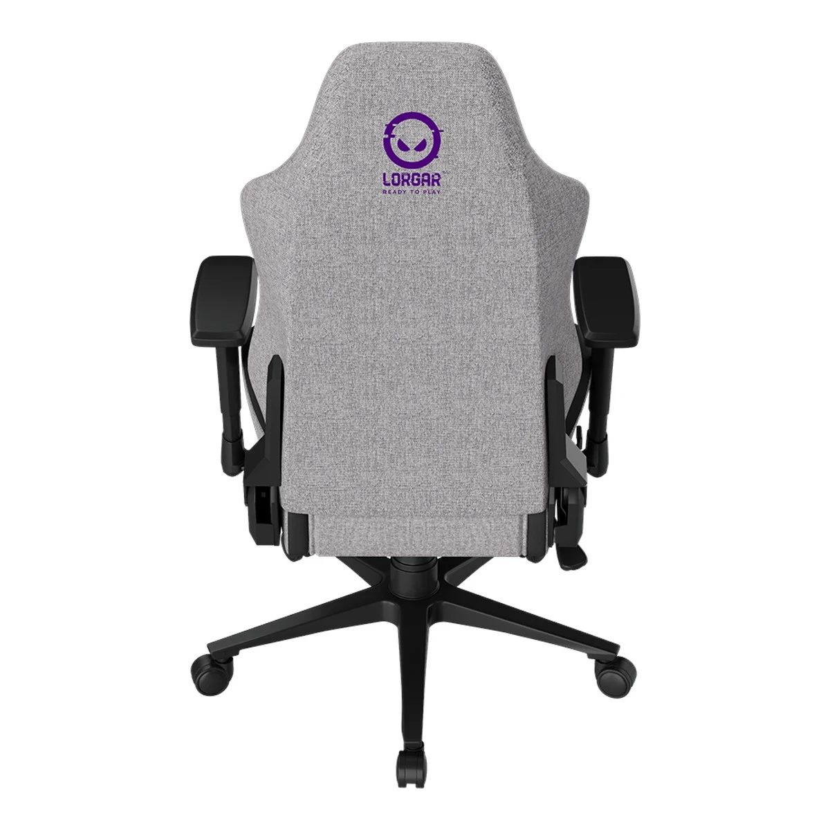LORGAR CHA41, Ergonomic Gaming Chair Advanced, premium anti-stain fabric, Grey